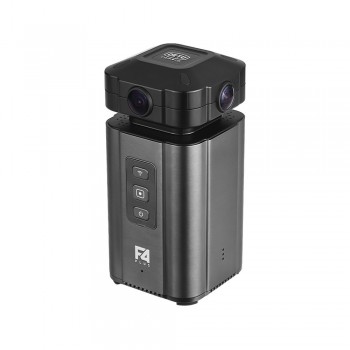 Detu F4 Plus Professional 4 Lenses VR 360 Degree Camera F2.2 8K Panoramic Photo Video Shooting Panorama Innovation Awards 2018