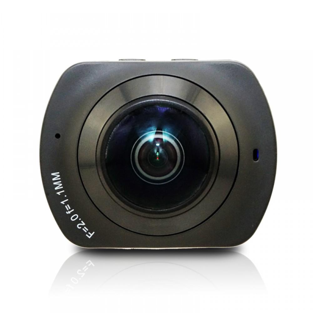 WIFI Panoramic 360 VR Camera  Degree Cam 2K HD Wide Dual Angle Fish Eye Lens VR Video Camera Support TF for Andriod Smartphone
