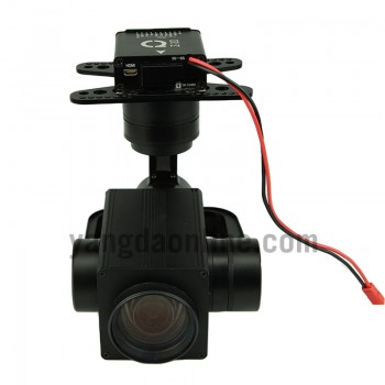 Drone Zoom Camera 30X and UAV Drone Gimbal for DIY Multi Rotor Aerial Industrial Inspection Surveying Search Rescue