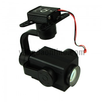 Drone Zoom Camera 30X and UAV Drone Gimbal for DIY Multi Rotor Aerial Industrial Inspection Surveying Search Rescue