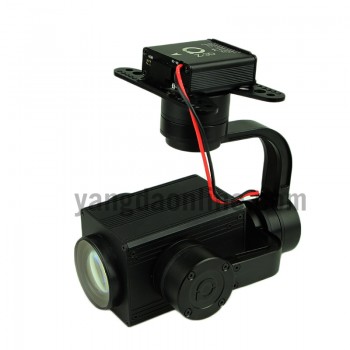 Drone Zoom Camera 30X and UAV Drone Gimbal for DIY Multi Rotor Aerial Industrial Inspection Surveying Search Rescue