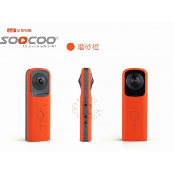 DHL HB720 Handheld Dual-lens Panoramic Outdoor Sports Camera VR HD 4K Camera Built-in WIFI AP Contact Phone
