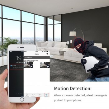 Mini WiFi IP Bulb Panoramic Camera 960P HD Fisheye 360 Degree Surveillance IR Night Vision Motion Detection Webcam Support 128GB