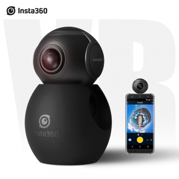 Insta360 Nano/Air Mini 3K HD VR 360 Camera Panoramic Panorama Video Camera Dual 210D Wide Angle Fisheye Lens for Smartphone
