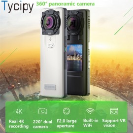 Tycipy 360 Camera Sport Action Video Camera VR Panoramic Camera WiFi Sports Action Video Camerafor Android amp; iOS for iPhone