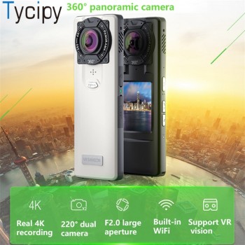 Tycipy 360 Camera Sport Action Video Camera VR Panoramic Camera WiFi Sports Action Video Camerafor Android amp; iOS for iPhone