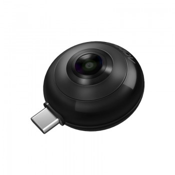 Original Xiaomi MADV Mini Pano-ramic Camera Double 13 Millions Lens APP Live Broadcast 5.5K HD Photos Video with Silicone Case