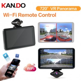 64gb 720 degree VR camera WIFI 360 panorama recorder battery 6 hours video recorder car camera self-shot recording camera DVR