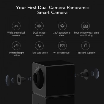 Xiaomi Xiaofang Camera Dual Lens Version Xiaomi Smart ip 1080p Four Screens In One Window Support VR Xiomi Camera Xiaomi Cam Mi