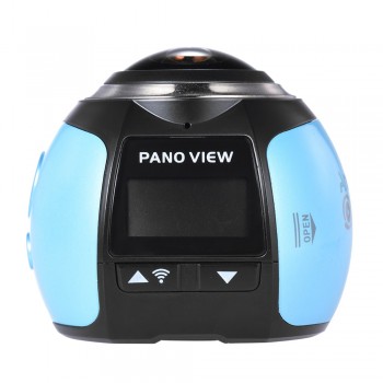 Andoer V1 360 Panorama Camera Wifi 2448P 16M Mini Sports Action Camera Fisheye Film Source Mini Action Camera Camcorder