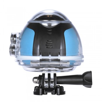 Andoer V1 360 Panorama Camera Wifi 2448P 16M Mini Sports Action Camera Fisheye Film Source Mini Action Camera Camcorder