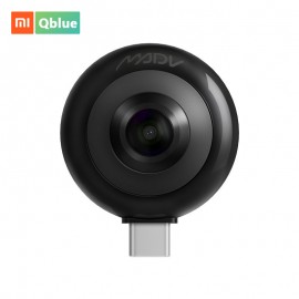 Xiaomi MADV Mini Panorama Camera Double 13 Millions Lens 360Panoramic APP Live Broadcast 5.5K HD Photos Video With Silicone Case