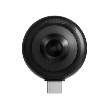 Xiaomi MADV Mini Panorama Camera Double 13 Millions Lens 360Panoramic APP Live Broadcast 5.5K HD Photos Video With Silicone Case