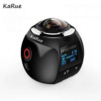 KaRue 4K 360 Action Camera Wifi Mini Panoramic Camera 2448*2448 Ultra HD Panorama Camera 360 Degree Sport Driving VR Ca