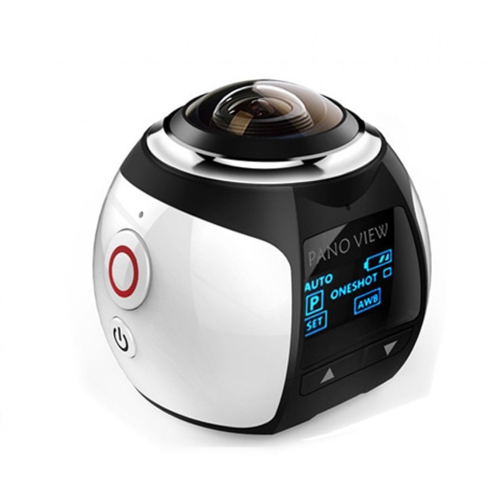 MLLSE 1.5 Inch Wireless 360 Degree Panoramic Camera 3D VR Action Sport Camera Wifi 16MP 4K HD 30fps Waterproof Mini DV Player