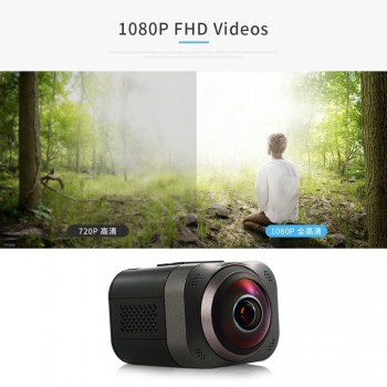 Ordro Brand 360 Degree Full View Camcorder D5 1080p  Portable Digital Video Camera WIFI Video Recording HDMI Output VR