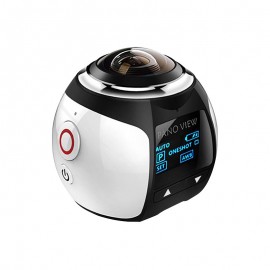 2017 new 360VR panoramic motion camera outdoor camera support30 meters waterproof  2.7K HD Mini WIFI wireless DV recorder