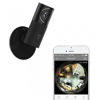 Andoer 960P 360 Degree Panoramic Wireless WiFi Security Camera Remote View Two Way Audio Motion Sensor Night Vision