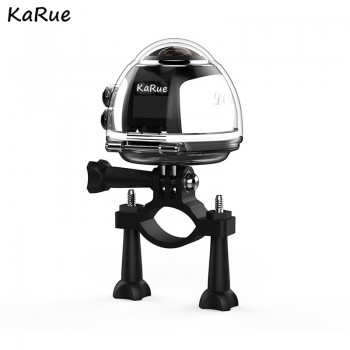 KaRue 4K 360 Panoramic Camera Ultra HD Wifi 2448*2448 Action camera Waterproof Sport Driving VR Sport Camera