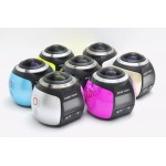V1 360 Video Camera Wifi HD Mini Panoramic Camera 360 Video Camera Sports Camcorder for Virtual Glasses VR DVR Cam