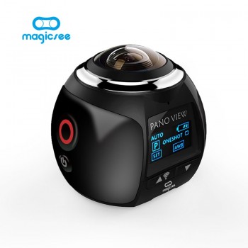 Magicsee V1 camera 360 Action Camera Wifi 2448*2448 Ultra HD Mini Panorama Camera 360 Degree Sport Driving VR Camera