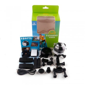 Magicsee V1 camera 360 Action Camera Wifi 2448*2448 Ultra HD Mini Panorama Camera 360 Degree Sport Driving VR Camera