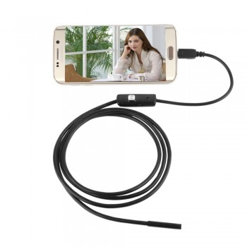 Endoscope 1M 1.5M 2M 3.5M 5M Endoscope 720P Waterproof 6LED Portable Inspection Borescope Camera For Android Smart Phone