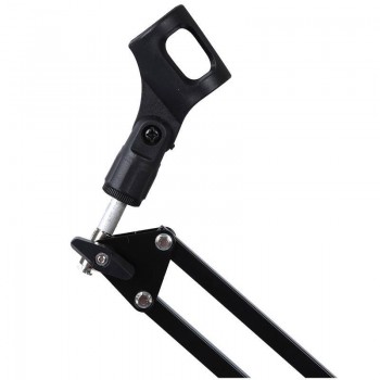 TOP Extendable Recording Microphone Holder Suspension Boom Scissor Arm Stand Holder with Microphone Clip Table Mounting Clamp
