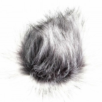 LEORY Artificial Fur Wind Microphone Cover Muff Windscreen Sleeve Shield For Zoom H1 H2N H4N Q3 For Sony D50 Recorder 120x130mm