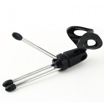 Portable Microphone Desktop Triangle Bracket Adjustable Mic Stand Conference Live Shockproof Microphone Tripods Bracket Holder