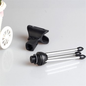 2017 Newest Adjustable Metal Desk Top Mic Microphone Clamp Clip Holder Stand Tripod Wholesale Price High Quality Jan20