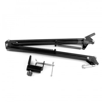 Tabletop Suspension Scissor Arm Stand For Blue Yeti Pro Snowball Table Desktop Recording Microphone Stand Boom Mic Holder Mount