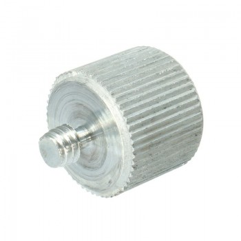 Thread Adaptor Microphone Screw Stand HDVATE 5/8-27 Female to 1/4-20 Male For Microphones Stand Converter Silver