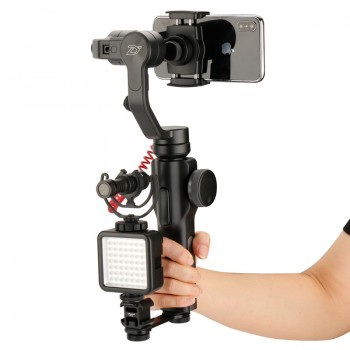 Ulanzi Mic Stand Cold Shoe Bracket Holder Adapter For BY-MM1 Microphone Led video Light Zhiyun Smooth 4 Feiyu Vimble 2 ( PT-3 )