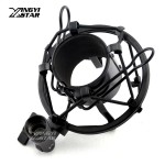 Recording Studio Microphone Stand Shock Mount For Computer Condenser Mic Holder Metal Shockmount Clip Suspension Spider Bracket