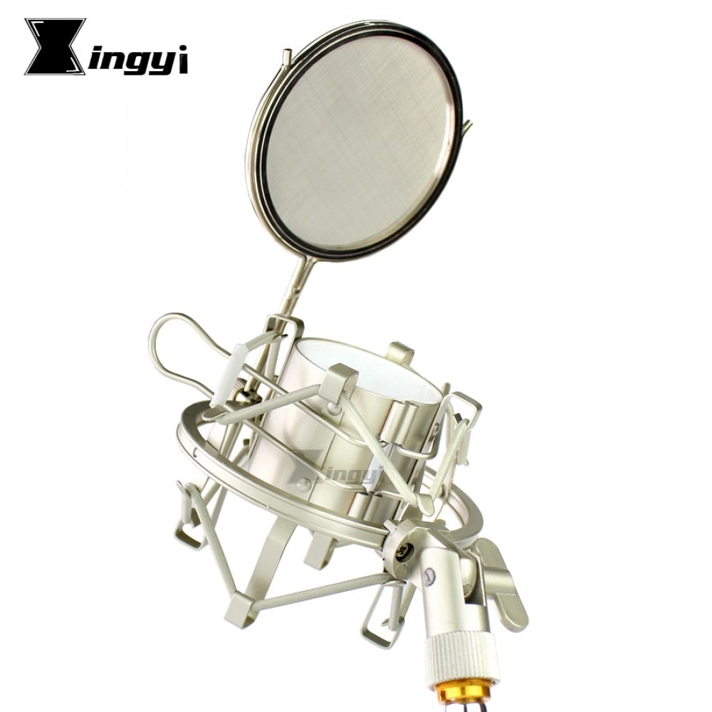 Spider Microphone Holder Shock Mount Mic Isolation Shield Windscreen Pop Filter For SAMSON C01U Pro C03U C01 CO3 MTR231 MTR101