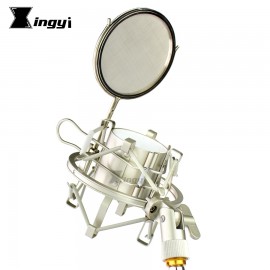 Spider Microphone Holder Shock Mount Mic Isolation Shield Windscreen Pop Filter For SAMSON C01U Pro C03U C01 CO3 MTR231 MTR101