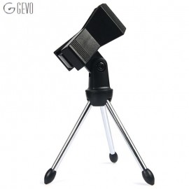 Microphone Stand Adjustable Microphone Stand Foldable Mic Clamp Clip Holder Stand Metal Tripod For BM 800 Condenser Microphone