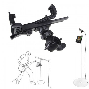 New Music Microphone Stand Holder Mount For 7 to 11inch Tablet iPad Air 5 4 3 2 Samsung Tab eals @JH