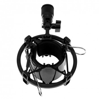 New Microphone Shock Mount Cradle Clip Holder Stand F/ Diameter 43mm-45mm Shockmount Cradle Holder Clip Stand Bar Concert