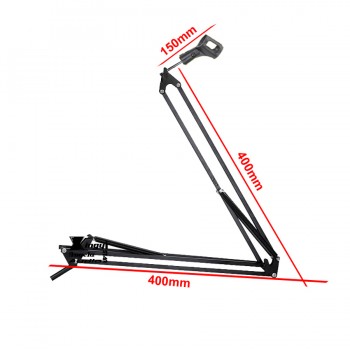 Broadcast Suspension Scissor Arm Stand For NB35 Blue Yeti Table Desk PC Recording Microphone Holder Boom Clip Shock Mount Clamp