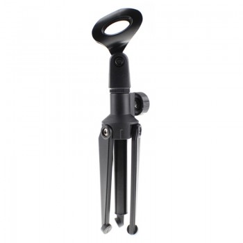 Desktop Microphone Tripod Foldable Microphone Stand Holder Adjustable Mic Clip Mount Shock For Table Karaoke Microphones