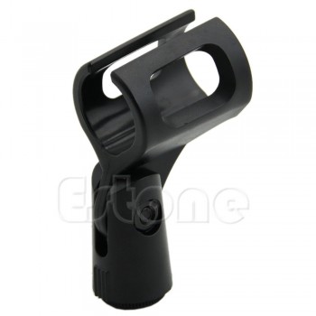 New Plastic Flexible Clamp Clip Holder Mount Microphone Mic Stand Accessory