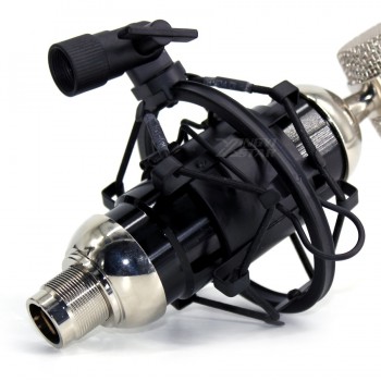 Universal Metal C01U Pro Condenser Microphone Holder Shock Mount For Broadcast Studio Mic Stand Filter Suspension Spider Bracket