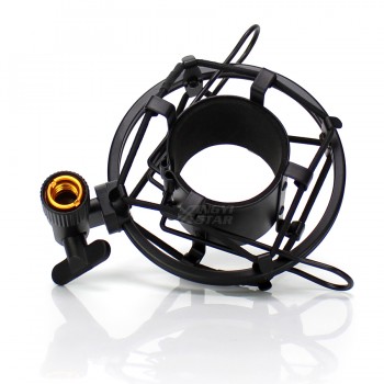Universal Metal C01U Pro Condenser Microphone Holder Shock Mount For Broadcast Studio Mic Stand Filter Suspension Spider Bracket