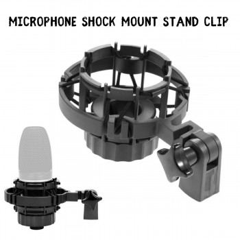 Microphone Shock Mount Stand Clip for AKG H-85 C3000 C2000 C4000 C414 Anti-vibration Professional Mic Stand for Recording Studio