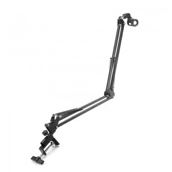 New Adjustable Studio Microphone Stand Suspension Boom Table Bracket Arm Holder Microphone Shock Mount Holder Clip Table