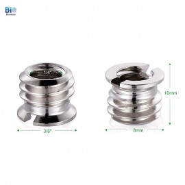 Biostreo 1/4 To 3/8 Switch Screw Adaptor For Camera Tripod Rail Systems  Tripod Heads Adaptors