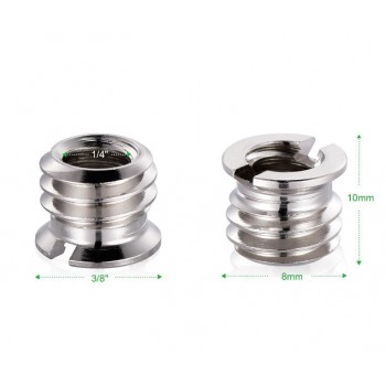 Biostreo 1/4 To 3/8 Switch Screw Adaptor For Camera Tripod Rail Systems  Tripod Heads Adaptors