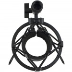 Hot Universal 3KG Bearable Load Mic Microphone Shock Mount Clip Holder Stand Radio Studio Sound Recording Bracket Black